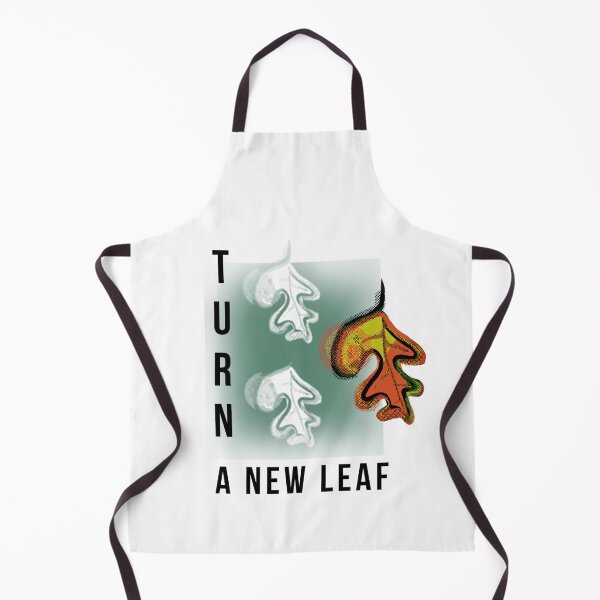 Item preview, Turn a New Leaf – Minimalist Leaf Illustration | Fresh Start Botanical Design designed and sold by ChiaraPagani.