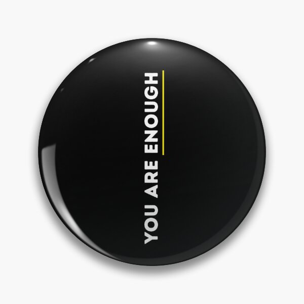 Item preview, You Are Enough | Minimal Quote Aesthetic designed and sold by trendteezstore.