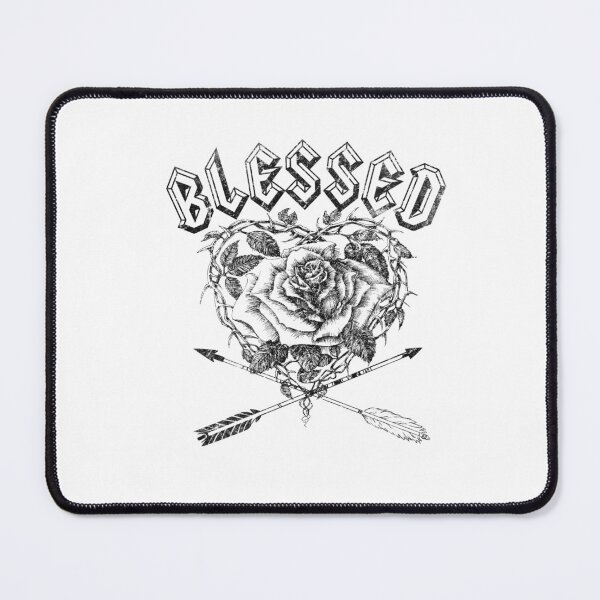Item preview, Blessed Rose Gothic Heart Design designed and sold by The secret storage room.