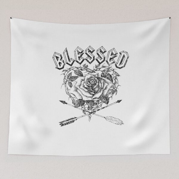 Item preview, Blessed Rose Gothic Heart Design designed and sold by The secret storage room.