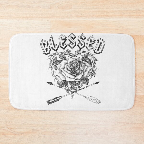 Item preview, Blessed Rose Gothic Heart Design designed and sold by The secret storage room.