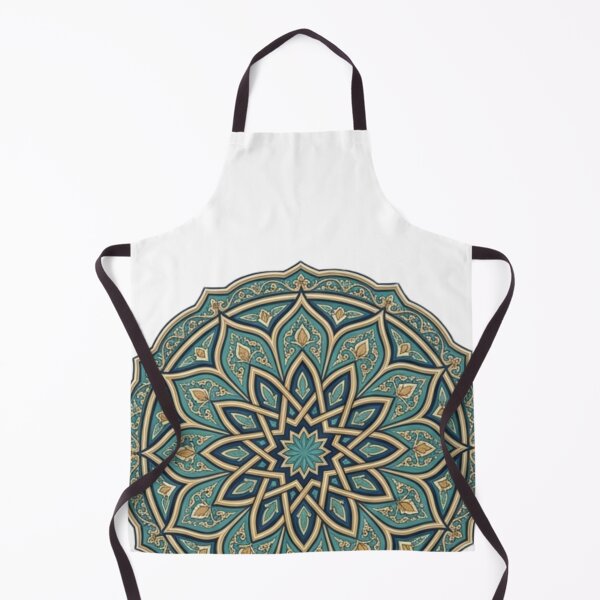 Item preview, Islamic Geometric Mandala Ornament Sticker - Traditional Islamic Art Geometric Pattern designed and sold by ItsArtisticLab.