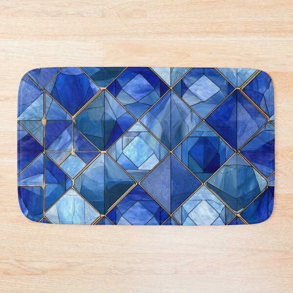 Item preview, Sapphire Stained Glass designed and sold by FrostyFrisby.