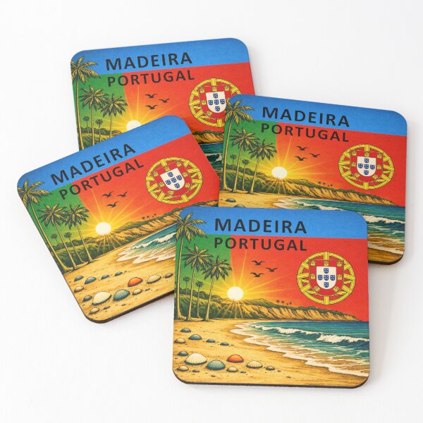 Item preview, A Madeira evening sunset at the beach designed and sold by Done By the G.