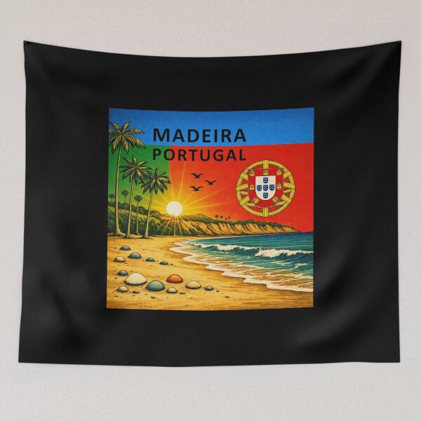 Item preview, A Madeira evening sunset at the beach designed and sold by Gunnar Hermansen.