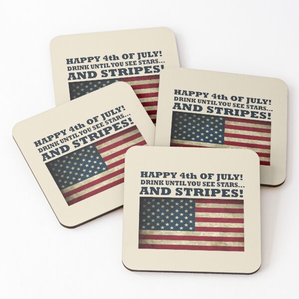 Item preview, Drink Until You See Stars and Stripes Happy Independenece Day America 4th of July Funny designed and sold by Alexaltay.