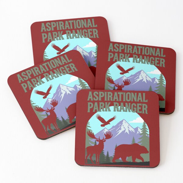 Item preview, Aspirational Job - Park Ranger designed and sold by Really Bad Art.
