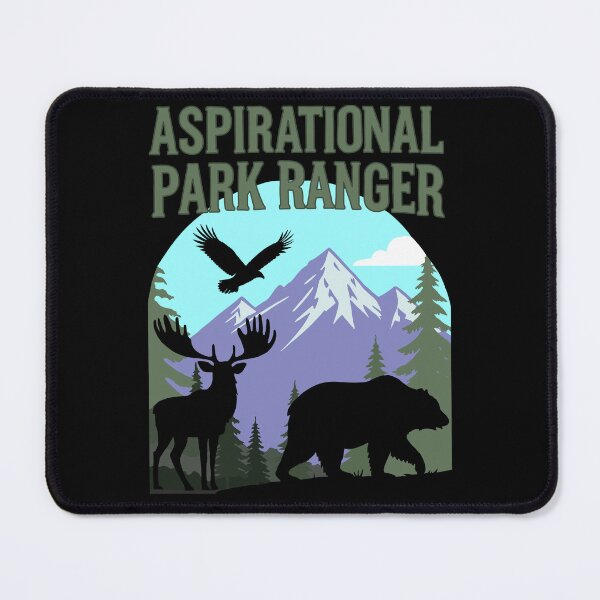 Item preview, Aspirational Job - Park Ranger designed and sold by Really Bad Art.