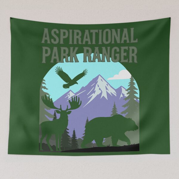 Item preview, Aspirational Job - Park Ranger designed and sold by Really Bad Art.