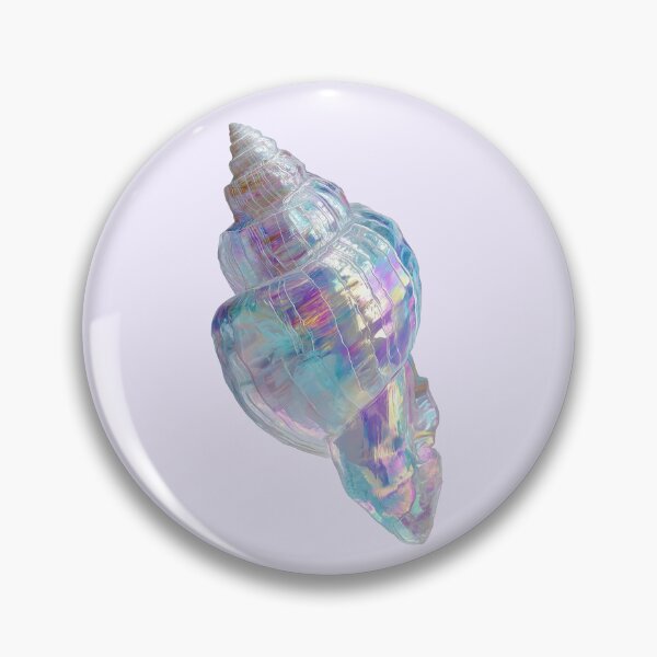 Item preview, rainbow pearlescent conch shell it girl star girl sticker designed and sold by inainart.