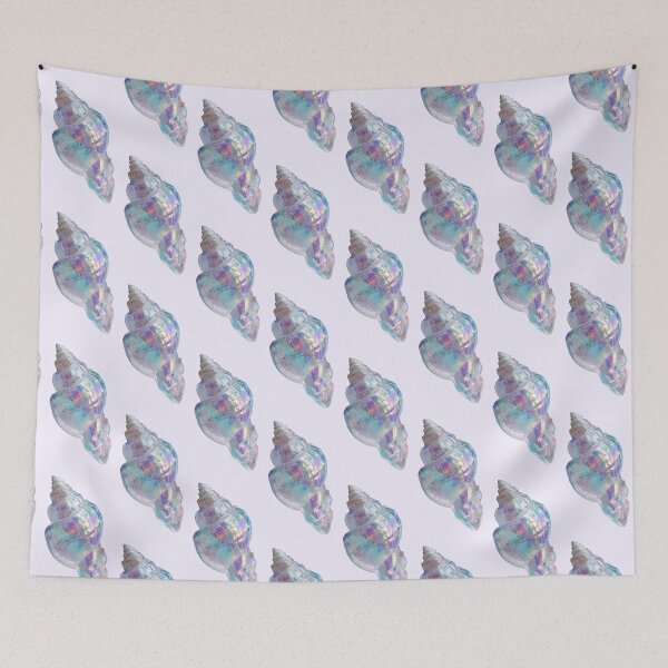 Item preview, rainbow pearlescent conch shell it girl star girl sticker designed and sold by inainart.