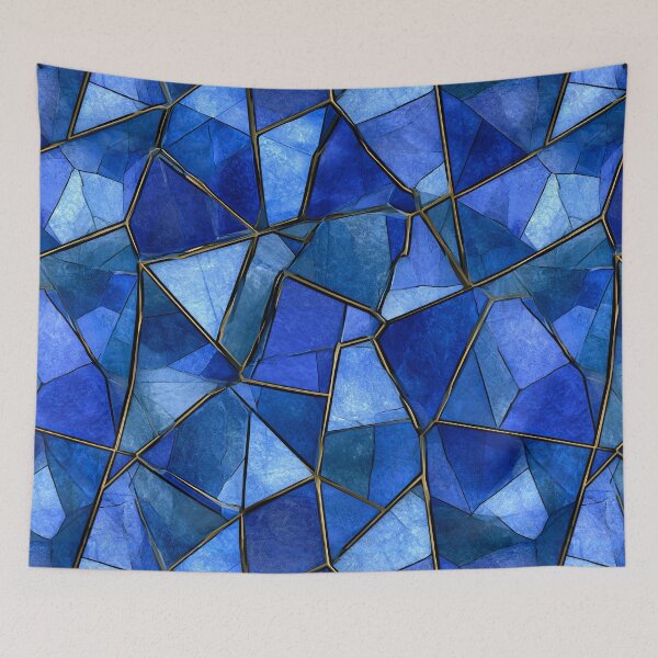 Item preview, Sapphire Stained Glass designed and sold by FrostyFrisby.