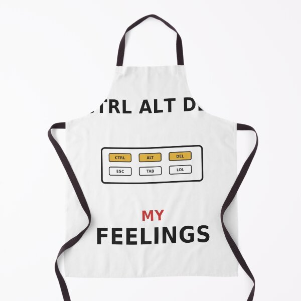 Item preview, Ctrl Alt Del My Feelings designed and sold by OfficeFighter.