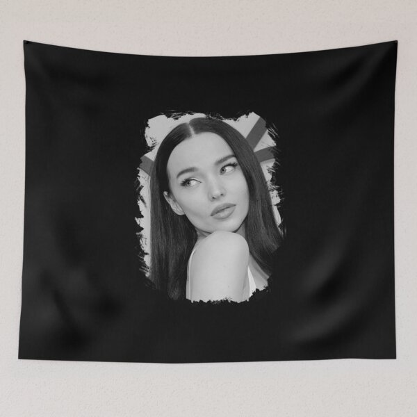 Item preview, black and white dove cameron designed and sold by Green Sama.