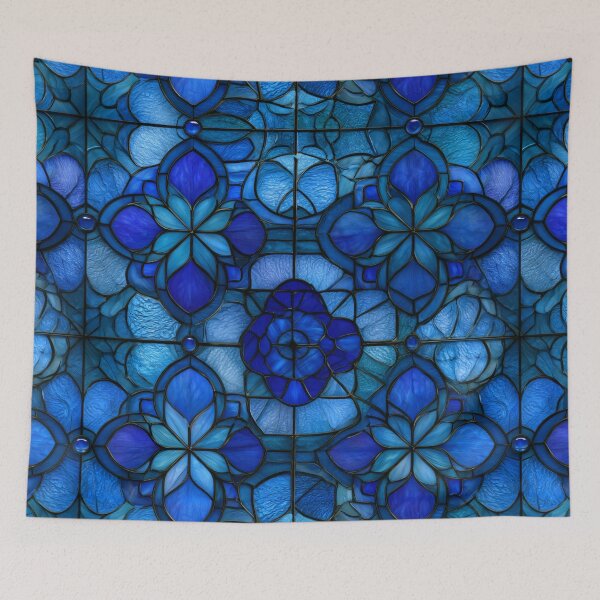 Item preview, Sapphire Stained Glass designed and sold by FrostyFrisby.