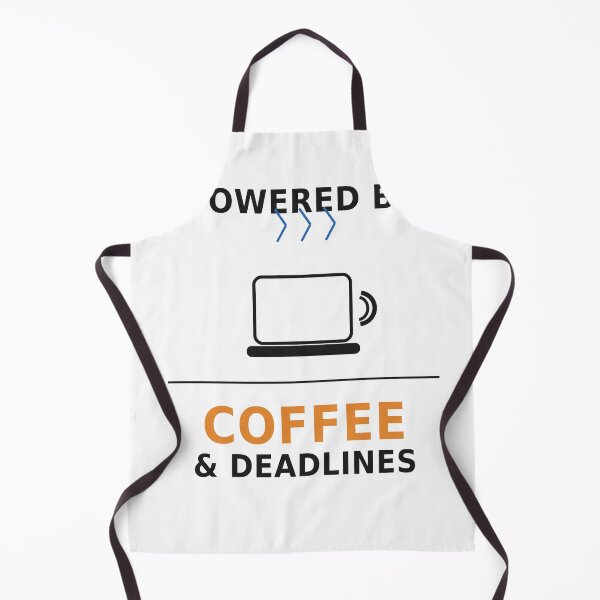 Item preview, Powered By Coffee And Deadlines designed and sold by OfficeFighter.