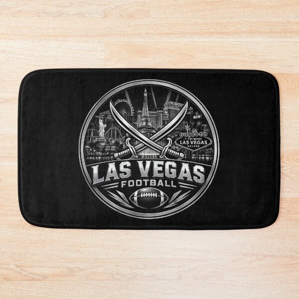 Item preview, Las Vegas Football Silver Black Sports Logo Shirt designed and sold by TKOprintdesigns.