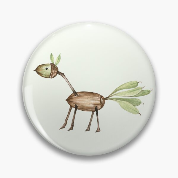 Item preview, Cute Acorn Horse designed and sold by Flowersforbear.