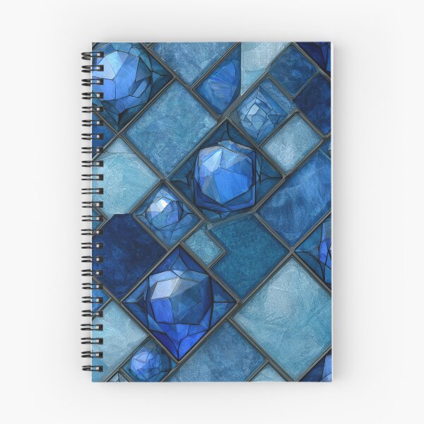 Item preview, Sapphire Stained Glass designed and sold by FrostyFrisby.