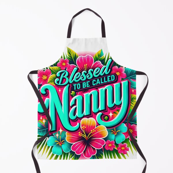 Item preview, Blessed to Be Called Nanny Tropical Floral designed and sold by DewCreates.