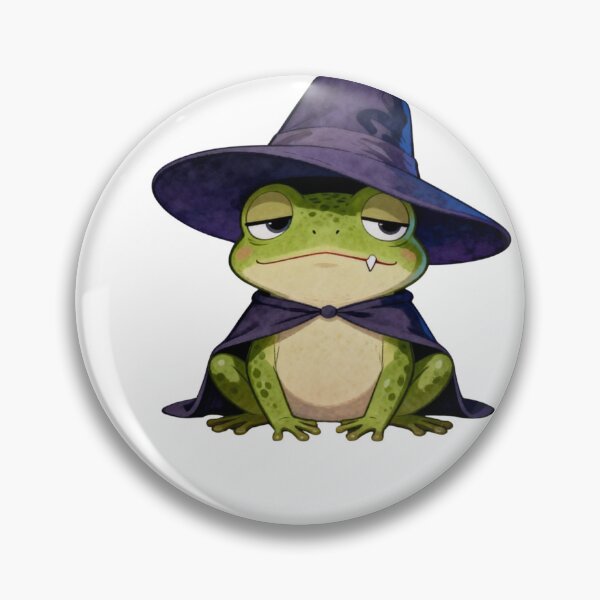 Item preview, Tired Frog Wizard – “LOW MANA” designed and sold by PropGiantStudio.