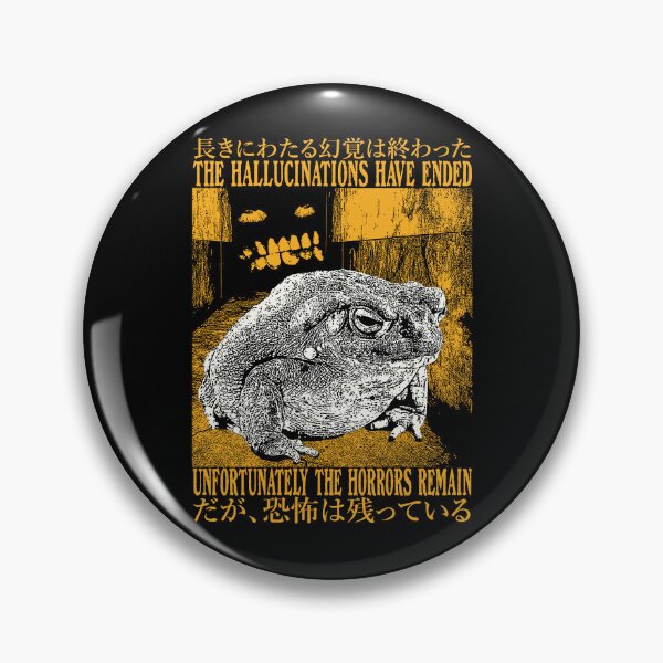 Item preview, The Hallucinations Have Ended Frog designed and sold by VintageMedatsu.