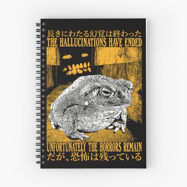Item preview, The Hallucinations Have Ended Frog designed and sold by VintageMedatsu.