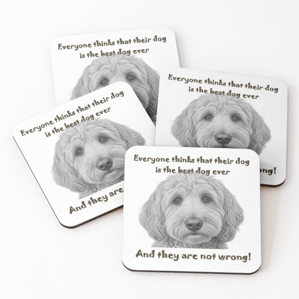 Item preview, Dogs Are Best! Labradoodle designed and sold by Inspir8 Shon.