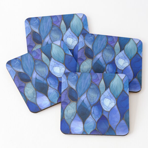 Item preview, Sapphire Stained Glass designed and sold by FrostyFrisby.