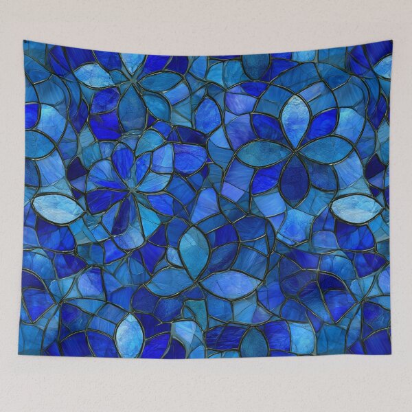 Item preview, Sapphire Stained Glass designed and sold by FrostyFrisby.