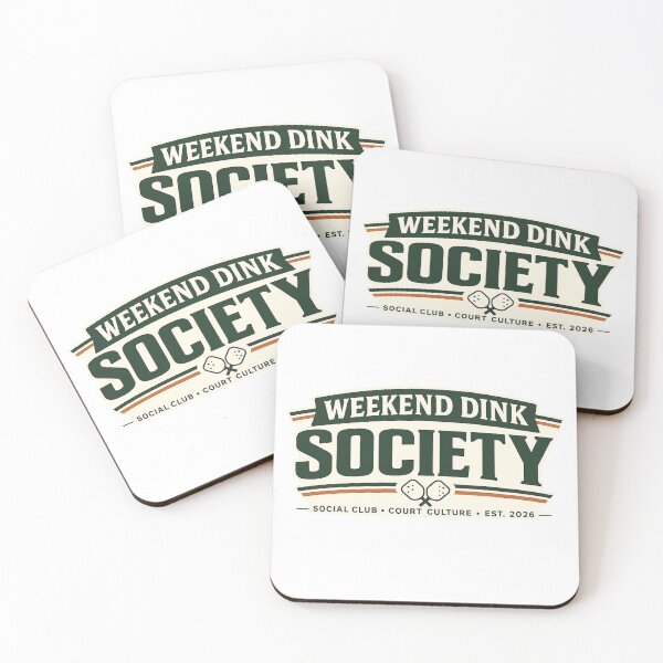 Item preview, Weekend Dink Society Shirt | Pickleball Social Club Apparel | Court Culture Vintage Paddle Design Est. 2026 designed and sold by The Daily Goods.