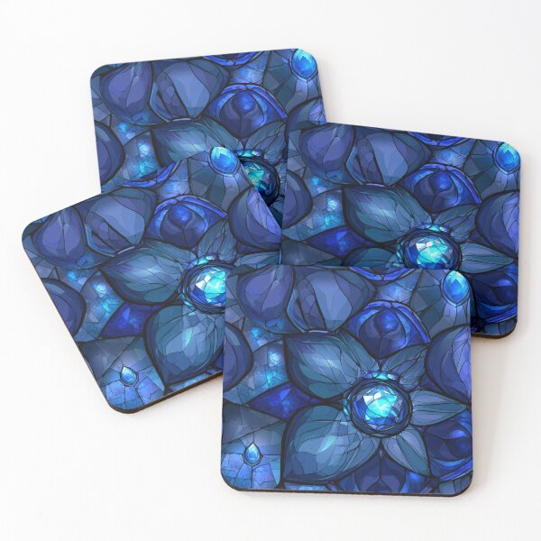 Item preview, Sapphire Stained Glass designed and sold by FrostyFrisby.