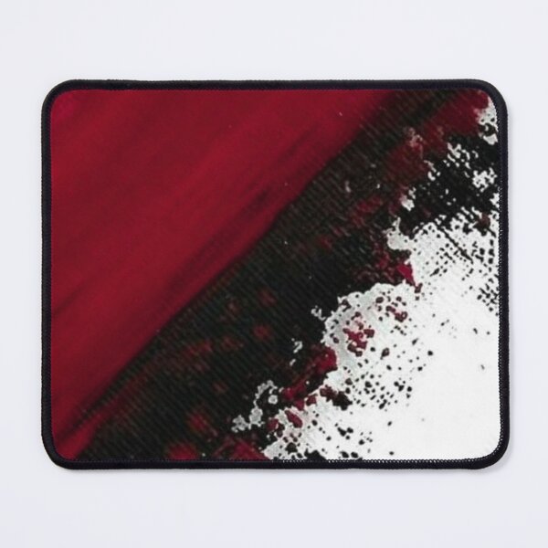 Item preview, Red Black and White Textured Design designed and sold by ZedColors.