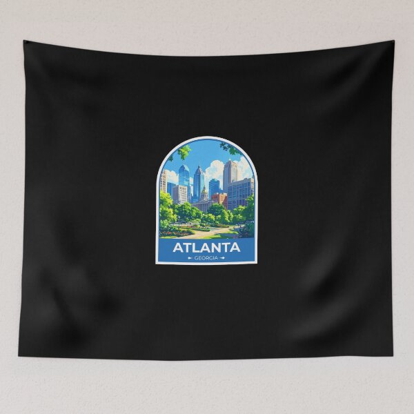Item preview, Atlanta Georgia  designed and sold by TulipaGraphics.