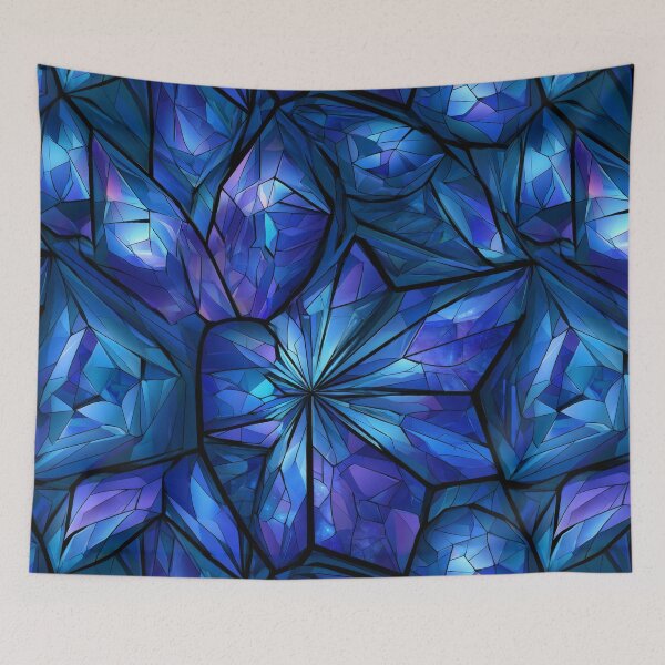 Item preview, Sapphire Stained Glass designed and sold by FrostyFrisby.