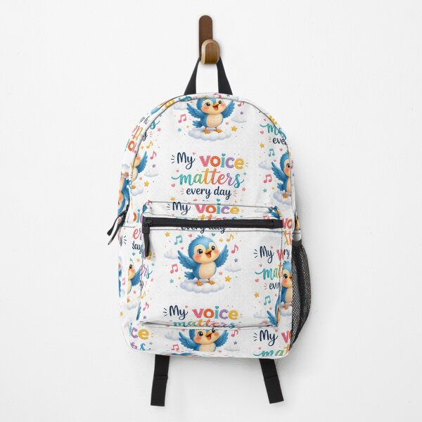 Item preview, My Voice Matters Every Day Kids Affirmation Art designed and sold by LoveNurseries.