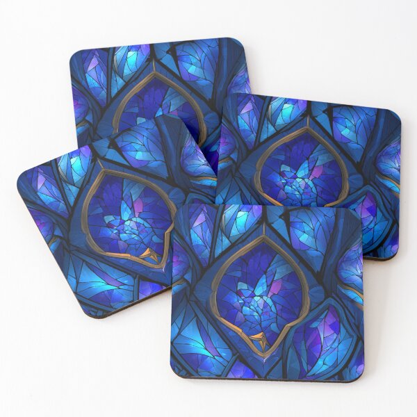 Item preview, Sapphire Stained Glass designed and sold by FrostyFrisby.