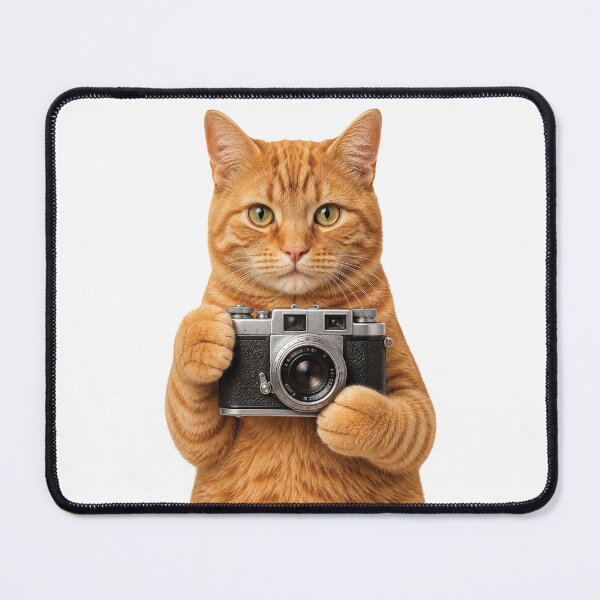 Item preview, Ginger cat photographer designed and sold by Carocas20.