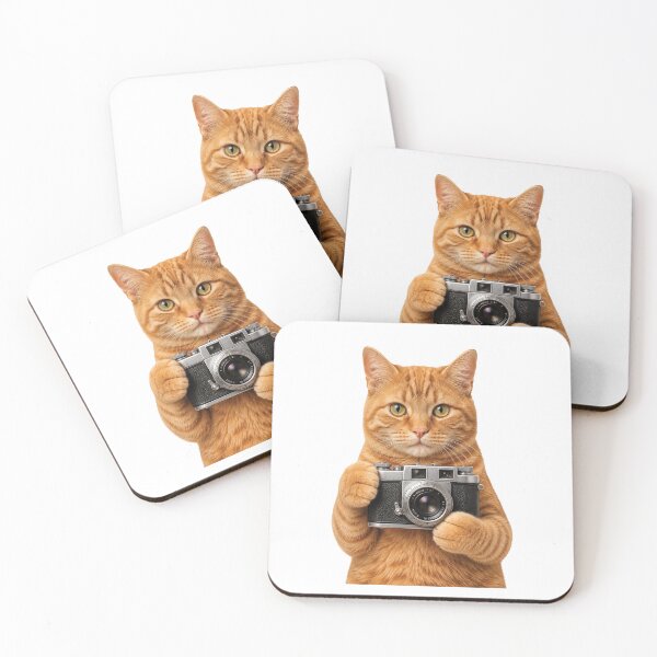 Item preview, Ginger cat photographer designed and sold by Carocas20.