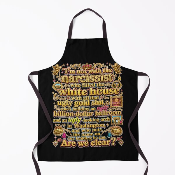 Item preview, Trump Very Ugly Gold Political Satire designed and sold by CoolCrazyQuirky.