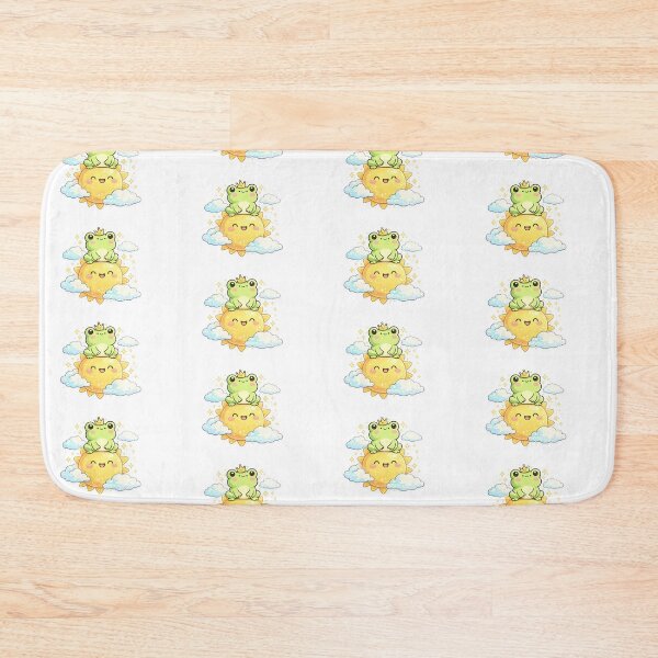 Item preview, Kawaii frog on the sun designed and sold by ChillTofu.