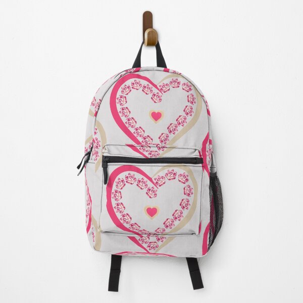 Item preview, Pink camo paw prints - pink heart designed and sold by Doodles Down South.