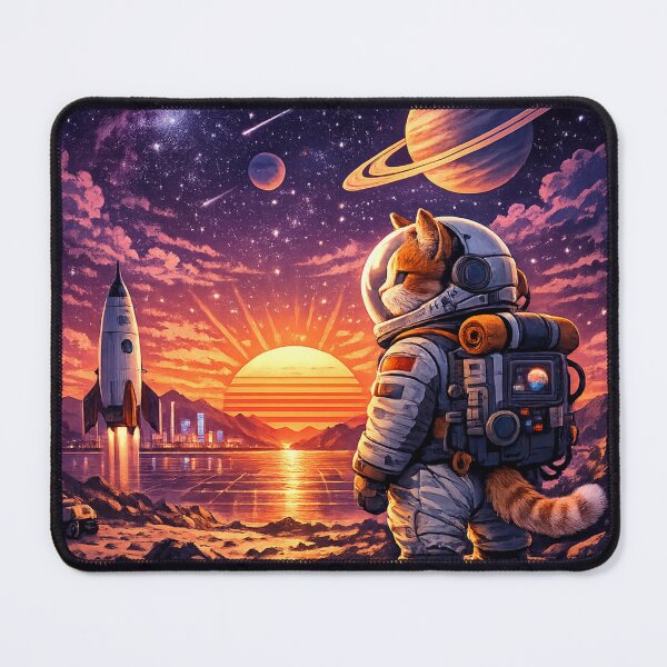 Item preview, Cosmic Cat Odyssey designed and sold by funny things random.