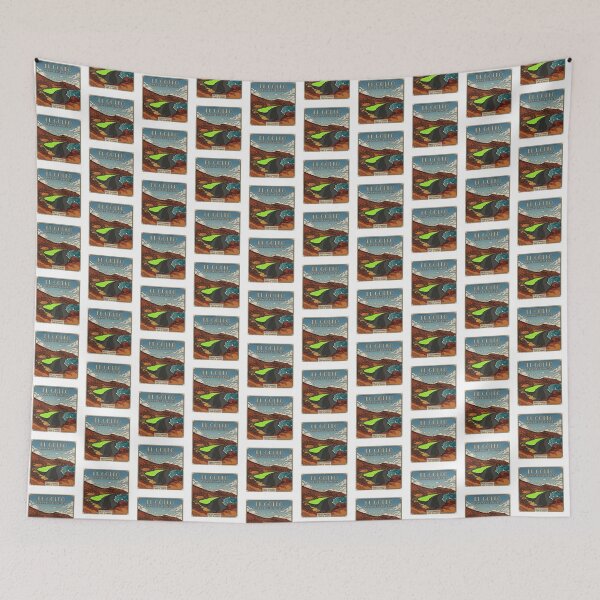 Item preview, El Golfo Lanzarote Vintage Retro Travel Poster Art designed and sold by DuckOddity.