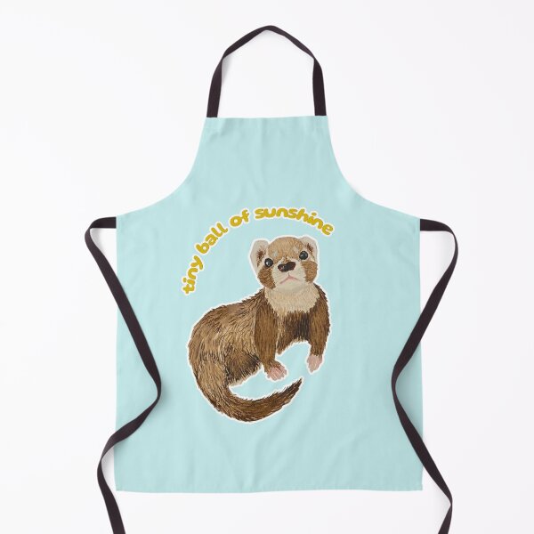 Item preview, Tiny Ball of Sunshine Bramble the Ferret designed and sold by Blackberries & Moss.