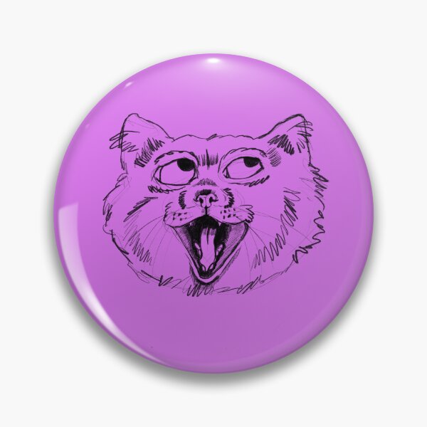 Item preview, Wide-Eyed Pallas Cat Sketch | Funny Wild Cat Illustration designed and sold by penelopejade.