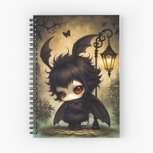Item preview, Cute Chibi Mothman Sticker | Paranormal Cryptid Art | Point Pleasant Folklore Creature designed and sold by InkAndGloom.