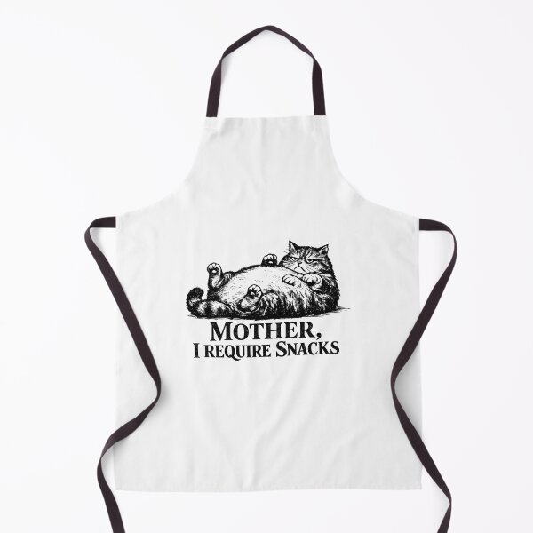 Item preview, Mother I Require Snacks Chonky Cat Vintage Meme designed and sold by AMICO77.