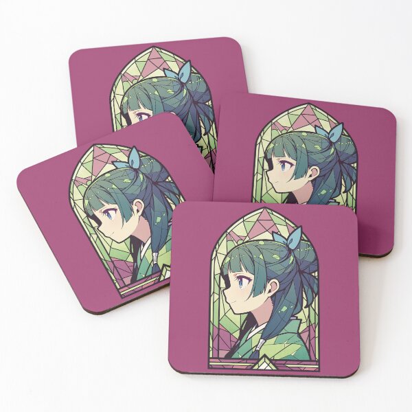 Item preview, Stained Glass Maomao designed and sold by SchellStation.