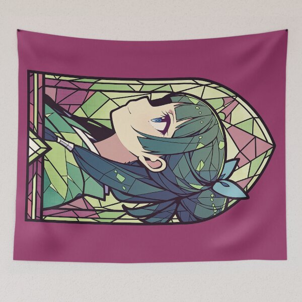 Item preview, Stained Glass Maomao designed and sold by SchellStation.